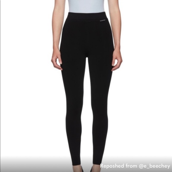 Alexander Wang Black Leggings size M - Picture 1 of 12